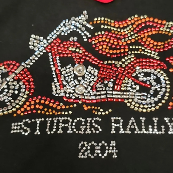 NWT Sturgis Rally 2004 bezzaled tshirt size small womens box#3 - Picture 3 of 6